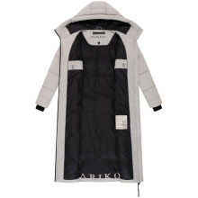 Marikoo Firella Damen Winter Steppmantel Winterjacke Parka Bone-Gr&ouml;&szlig;e M - Gr. 38