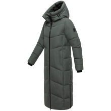 Marikoo Firella Damen Winter Steppmantel Winterjacke Parka StoneGreen-Gr&ouml;&szlig;e M - Gr. 38