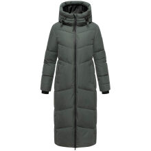 Marikoo Firella Damen Winter Steppmantel Winterjacke Parka StoneGreen-Größe L - Gr. 40