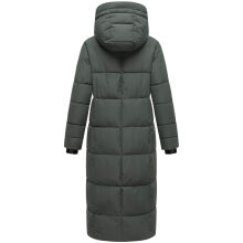 Marikoo Firella Damen Winter Steppmantel Winterjacke Parka StoneGreen-Größe L - Gr. 40