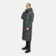 Marikoo Firella Damen Winter Steppmantel Winterjacke Parka StoneGreen-Größe L - Gr. 40