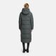 Marikoo Firella Damen Winter Steppmantel Winterjacke Parka StoneGreen-Größe L - Gr. 40