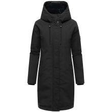 Navahoo Hageltanz Damen Winterjacke Parka Schwarz-Gr&ouml;&szlig;e L - Gr. 40