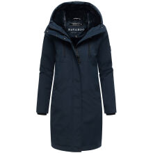 Navahoo Hageltanz Damen Winterjacke Parka Navy-Gr&ouml;&szlig;e L - Gr. 40