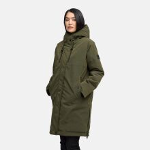 Navahoo Hageltanz Damen Winterjacke Parka DarkOlive-Größe S - Gr. 36