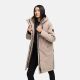 Navahoo Hageltanz Damen Winterjacke Parka TaupeGrey-Gr&ouml;&szlig;e M - Gr. 38