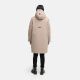 Navahoo Hageltanz Damen Winterjacke Parka TaupeGrey-Gr&ouml;&szlig;e M - Gr. 38