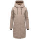 Navahoo Hageltanz Damen Winterjacke Parka TaupeGrey-Gr&ouml;&szlig;e 4XL - Gr. 48