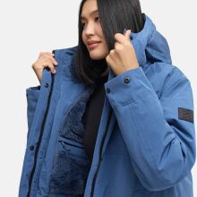 Navahoo Hageltanz Damen Winterjacke Parka DustyBlue-Gr&ouml;&szlig;e XL - Gr. 42