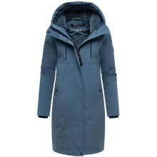 Navahoo Hageltanz Damen Winterjacke Parka DustyBlue-Gr&ouml;&szlig;e XL - Gr. 42