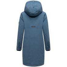 Navahoo Hageltanz Damen Winterjacke Parka DustyBlue-Gr&ouml;&szlig;e XL - Gr. 42