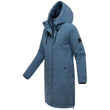 Navahoo Hageltanz Damen Winterjacke Parka DustyBlue-Gr&ouml;&szlig;e XXL - Gr. 44