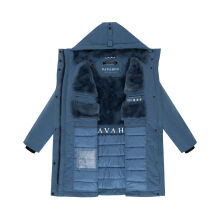 Navahoo Hageltanz Damen Winterjacke Parka DustyBlue-Gr&ouml;&szlig;e XXL - Gr. 44