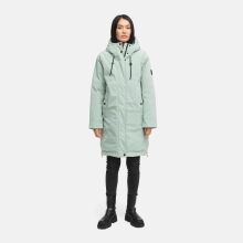 Navahoo Hageltanz Damen Winterjacke Parka SmokeyMint-Gr&ouml;&szlig;e L - Gr. 40