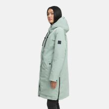 Navahoo Hageltanz Damen Winterjacke Parka SmokeyMint-Gr&ouml;&szlig;e L - Gr. 40