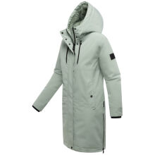 Navahoo Hageltanz Damen Winterjacke Parka SmokeyMint-Gr&ouml;&szlig;e L - Gr. 40