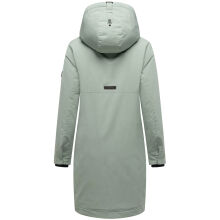 Navahoo Hageltanz Damen Winterjacke Parka SmokeyMint-Gr&ouml;&szlig;e L - Gr. 40