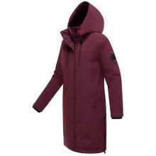 Navahoo Hageltanz Damen Winterjacke Parka Wine-Größe S - Gr. 36