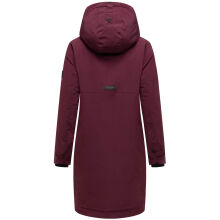 Navahoo Hageltanz Damen Winterjacke Parka Wine-Größe S - Gr. 36
