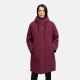 Navahoo Hageltanz Damen Winterjacke Parka Wine-Größe S - Gr. 36