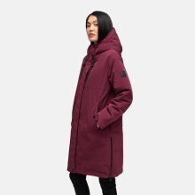 Navahoo Hageltanz Damen Winterjacke Parka Wine-Gr&ouml;&szlig;e L - Gr. 40