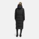 Marikoo Honiaa Damen Winter Steppmantel Parka Schwarz-Größe XS - Gr. 34