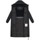 Marikoo Honiaa Damen Winter Steppmantel Parka Schwarz-Größe XS - Gr. 34