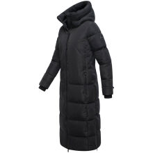Marikoo Honiaa Damen Winter Steppmantel Parka Schwarz-Gr&ouml;&szlig;e L - Gr. 40