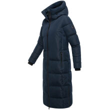 Marikoo Honiaa Damen Winter Steppmantel Parka Navy-Größe XS - Gr. 34