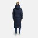 Marikoo Honiaa Damen Winter Steppmantel Parka Navy-Größe XS - Gr. 34