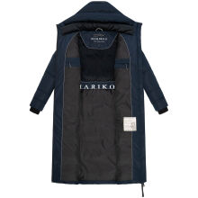 Marikoo Honiaa Damen Winter Steppmantel Parka Navy-Gr&ouml;&szlig;e XL - Gr. 42