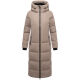 Marikoo Honiaa Damen Winter Steppmantel Parka TaupeGrey-Größe XS - Gr. 34