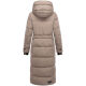 Marikoo Honiaa Damen Winter Steppmantel Parka TaupeGrey-Größe XS - Gr. 34