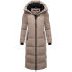 Marikoo Honiaa Damen Winter Steppmantel Parka TaupeGrey-Größe S - Gr. 36