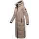 Marikoo Honiaa Damen Winter Steppmantel Parka TaupeGrey-Größe S - Gr. 36