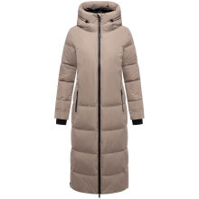 Marikoo Honiaa Damen Winter Steppmantel Parka TaupeGrey-Gr&ouml;&szlig;e XL - Gr. 42