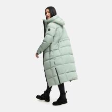 Marikoo Honiaa Damen Winter Steppmantel Parka SmokeyMint-Gr&ouml;&szlig;e S - Gr. 36