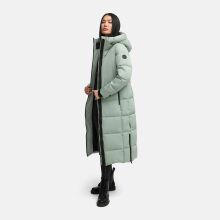 Marikoo Honiaa Damen Winter Steppmantel Parka SmokeyMint-Gr&ouml;&szlig;e M - Gr. 38