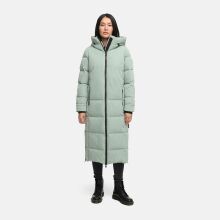 Marikoo Honiaa Damen Winter Steppmantel Parka SmokeyMint-Gr&ouml;&szlig;e L - Gr. 40