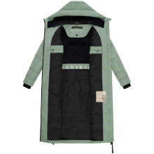 Marikoo Honiaa Damen Winter Steppmantel Parka SmokeyMint-Gr&ouml;&szlig;e L - Gr. 40