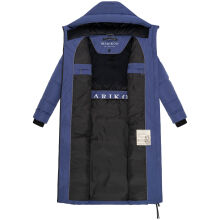 Marikoo Honiaa Damen Winter Steppmantel Parka BlueViolet-Gr&ouml;&szlig;e L - Gr. 40