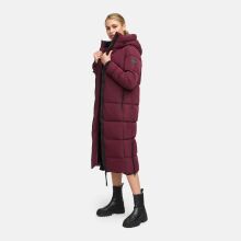 Marikoo Honiaa Damen Winter Steppmantel Parka Wine-Größe M - Gr. 38