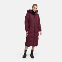 Marikoo Honiaa Damen Winter Steppmantel Parka Wine-Größe M - Gr. 38