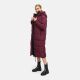 Marikoo Honiaa Damen Winter Steppmantel Parka Wine-Größe M - Gr. 38