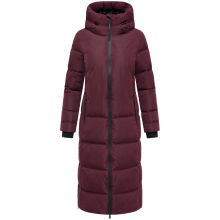 Marikoo Honiaa Damen Winter Steppmantel Parka Wine-Gr&ouml;&szlig;e XL - Gr. 42