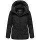 Marikoo Kuschelnasee Damen Herbst Winter Steppjacke Schwarz-Größe S - Gr. 36