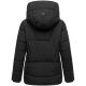 Marikoo Kuschelnasee Damen Herbst Winter Steppjacke Schwarz-Größe S - Gr. 36