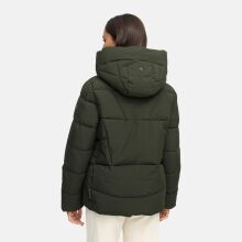 Marikoo Kuschelnasee Damen Herbst Winter Steppjacke DarkOlive-Größe XS - Gr. 34