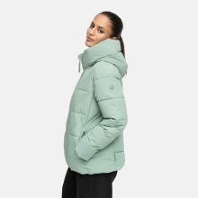 Marikoo Kuschelnasee Damen Herbst Winter Steppjacke SmokeyMint-Gr&ouml;&szlig;e XL - Gr. 42