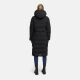 Marikoo Lanitaa Damen Winter Steppmantel Parka Schwarz Größe L - Gr.40